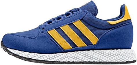 adidas schuhe damen forest grove gelb blau